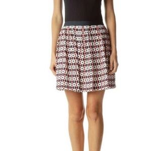 J. Crew Stylish Geometric Print Skirt